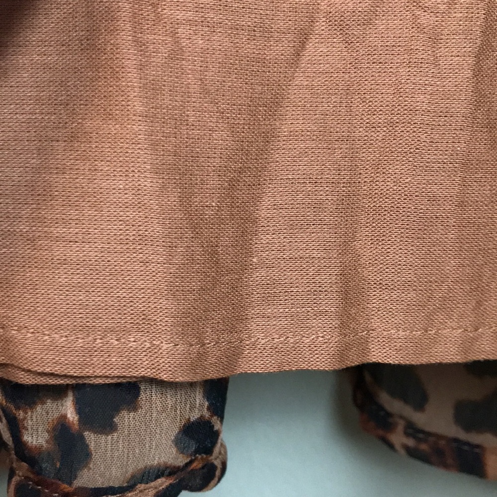 NWT Old Navy Women’s Leopard Print Long Sleeve Smocked Waist A-line Dress - Picture 9 of 12